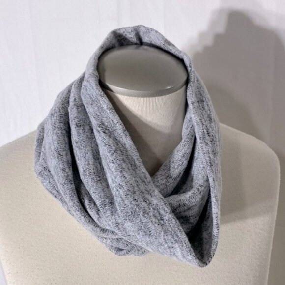 5/$25 Unisex Soft Grey Neck Warmer Scarf - Picture 1 of 5